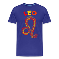 Thumbnail for Men's Power Words Leo Premium T-Shirt - royal blue