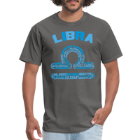 Thumbnail for Men's Power Words Libra Classic T-Shirt - charcoal