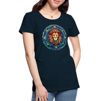 Thumbnail for Women's Mosaic Leo Premium T-Shirt - deep navy