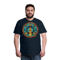 Thumbnail for Men's Mosaic Libra Premium T-Shirt - deep navy