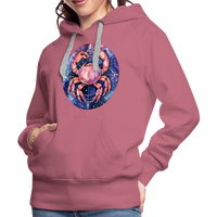 Thumbnail for Women’s Mythical Cancer Premium Hoodie - mauve