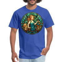 Thumbnail for Men's Mosaic Virgo Classic T-Shirt - royal blue