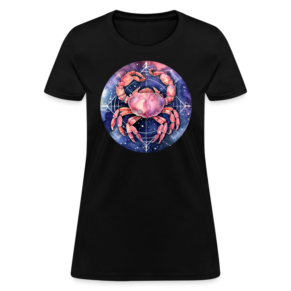 Women's Mythical Cancer T-Shirt - black