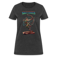 Thumbnail for Astral Sagittarius Women's T-Shirt - heather black