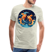 Thumbnail for Men's Magic Pisces Premium T-Shirt - heather oatmeal