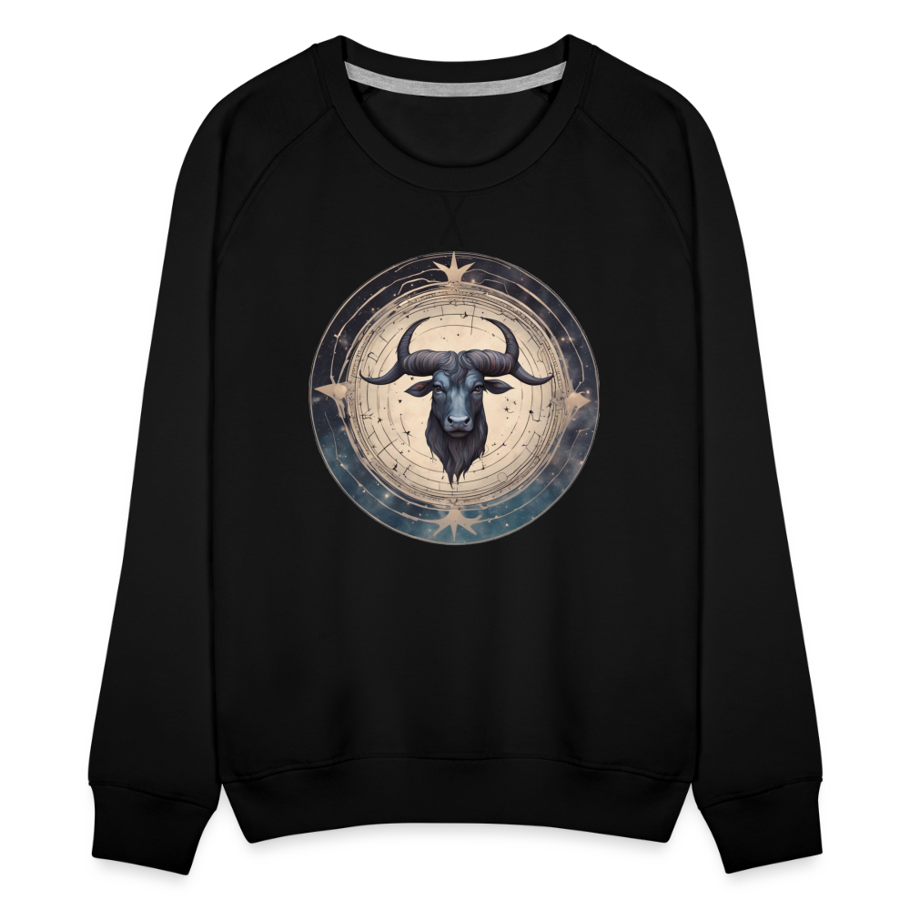 Women’s Mythical Taurus Premium Sweatshirt - black