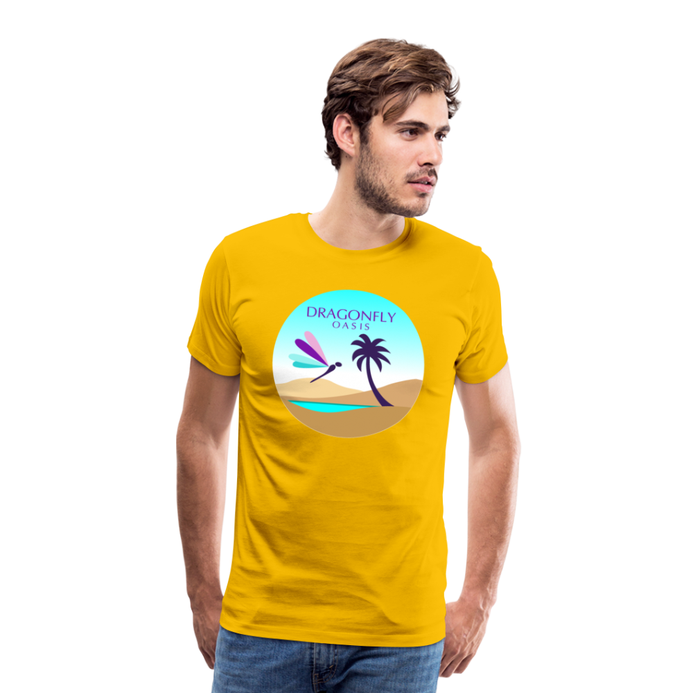 Men's Dragonfly Oasis v.2 Premium T-Shirt - sun yellow