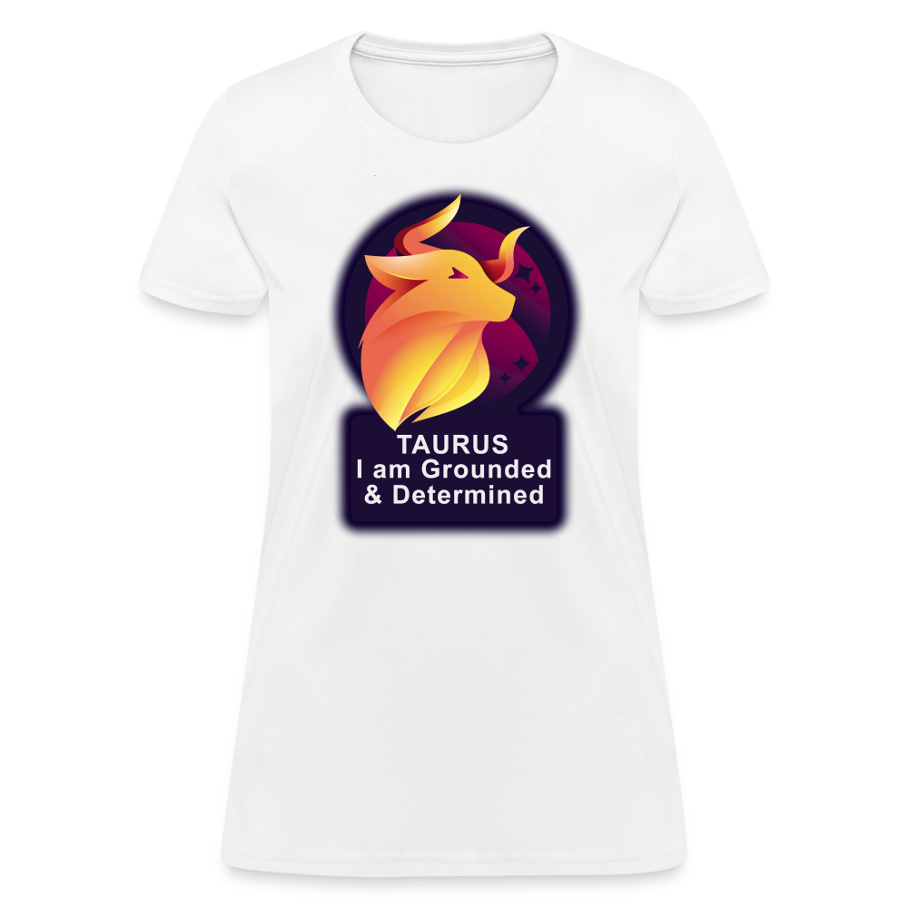 Women's Glow Taurus T-Shirt - white