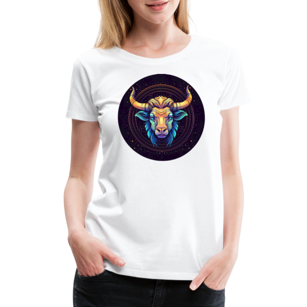 Women’s Magic Taurus Premium T-Shirt - white