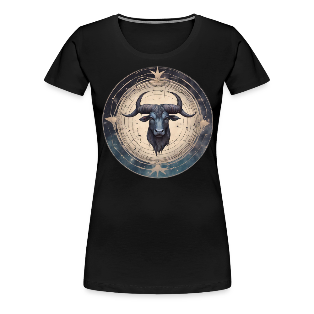 Women’s Mythical Taurus Premium T-Shirt - black