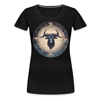 Thumbnail for Women’s Mythical Taurus Premium T-Shirt - black