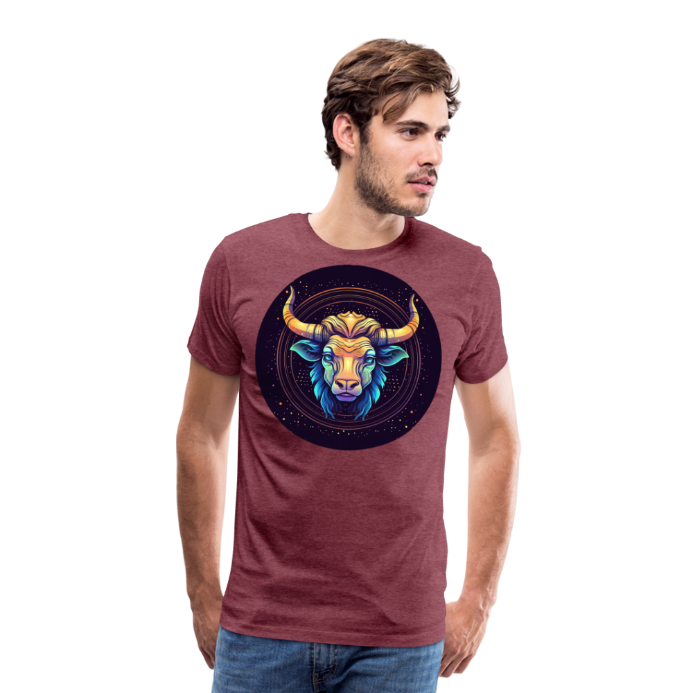 Men's Magic Taurus Premium T-Shirt - heather burgundy