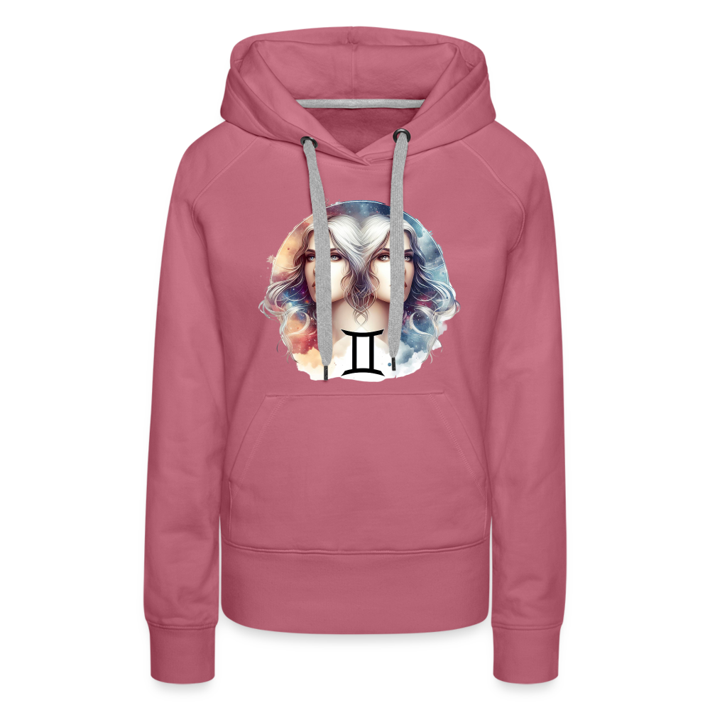 Women’s Mythical Gemini Premium Hoodie - mauve