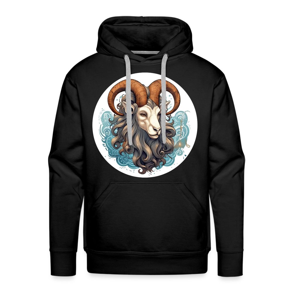 Men’s Symbol Capricorn Premium Hoodie - black