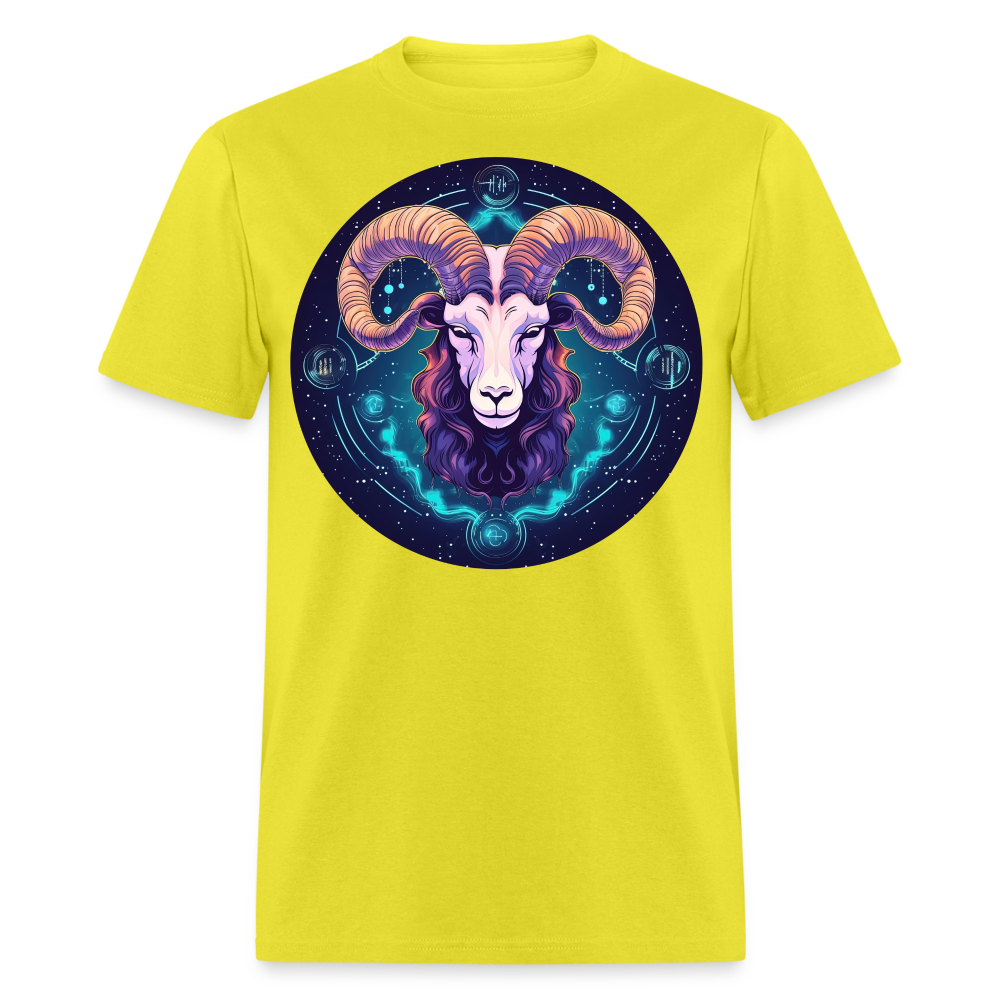 Men's Mystic Aries Classic T-Shirt - yellow