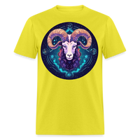 Thumbnail for Men's Mystic Aries Classic T-Shirt - yellow