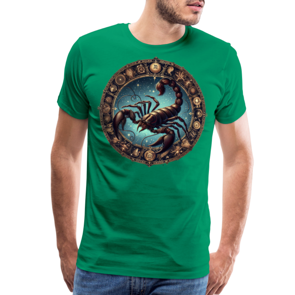 Men's Mythical Scorpio Premium T-Shirt - kelly green