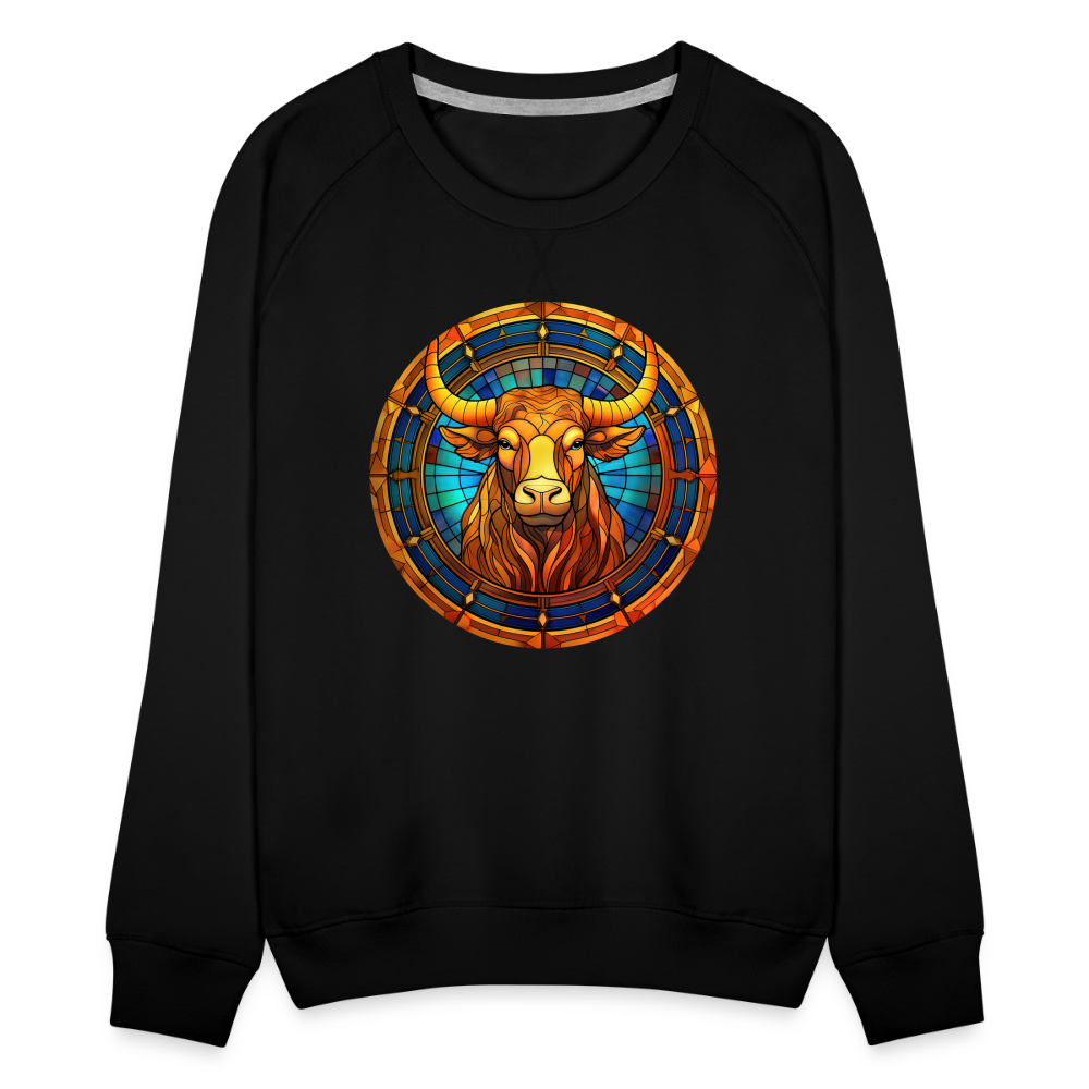 Women’s Mosaic Taurus Premium Sweatshirt - black