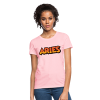 Thumbnail for Women's Aries New Design T-Shirt - pink