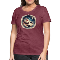 Thumbnail for Women’s Mythical Scorpio Premium T-Shirt - heather burgundy