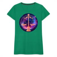 Thumbnail for Women’s Magic Libra Premium T-Shirt - kelly green