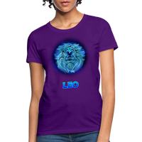 Thumbnail for Women's Stellar Leo T-Shirt - purple