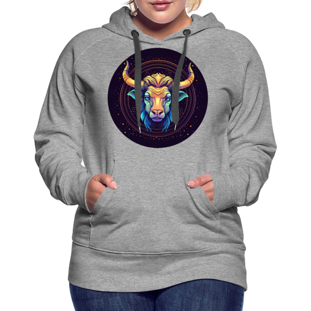 Women’s Magic Taurus Premium Hoodie - heather grey