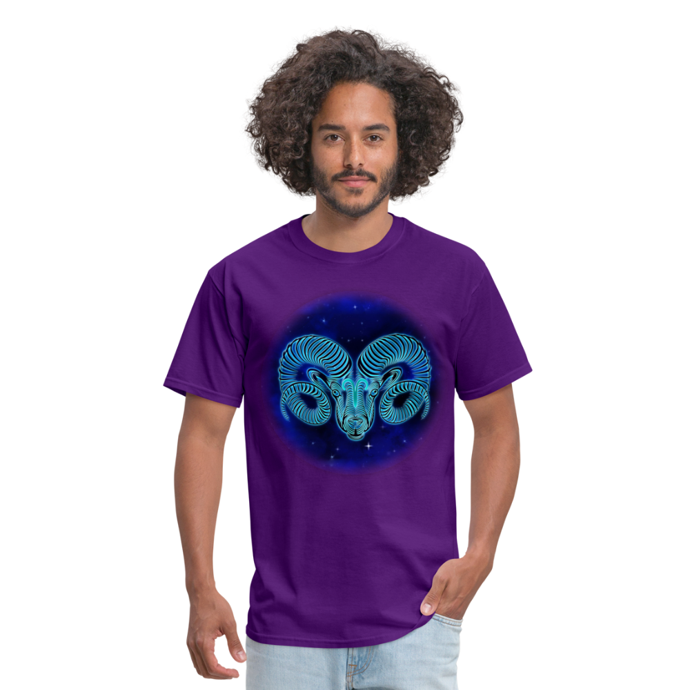 Men's Stellar Aries Classic T-Shirt - purple