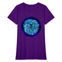 Thumbnail for Women's Stellar Leo T-Shirt - purple