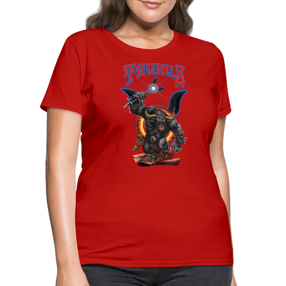 Women's Astral Taurus T-Shirt - red