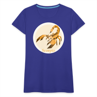 Thumbnail for Women’s Mosaic Scorpio Premium T-Shirt - royal blue