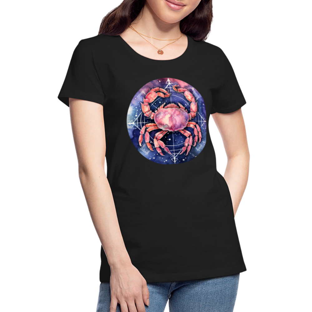 Women’s Mythical Cancer Premium T-Shirt - black