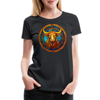 Thumbnail for Women’s Mosaic Taurus Premium T-Shirt - black