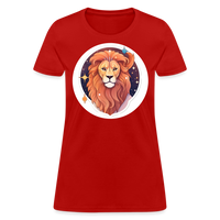 Thumbnail for Women's Symbol Leo T-Shirt - red