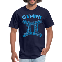 Thumbnail for Men's Power Words Gemini Classic T-Shirt - navy