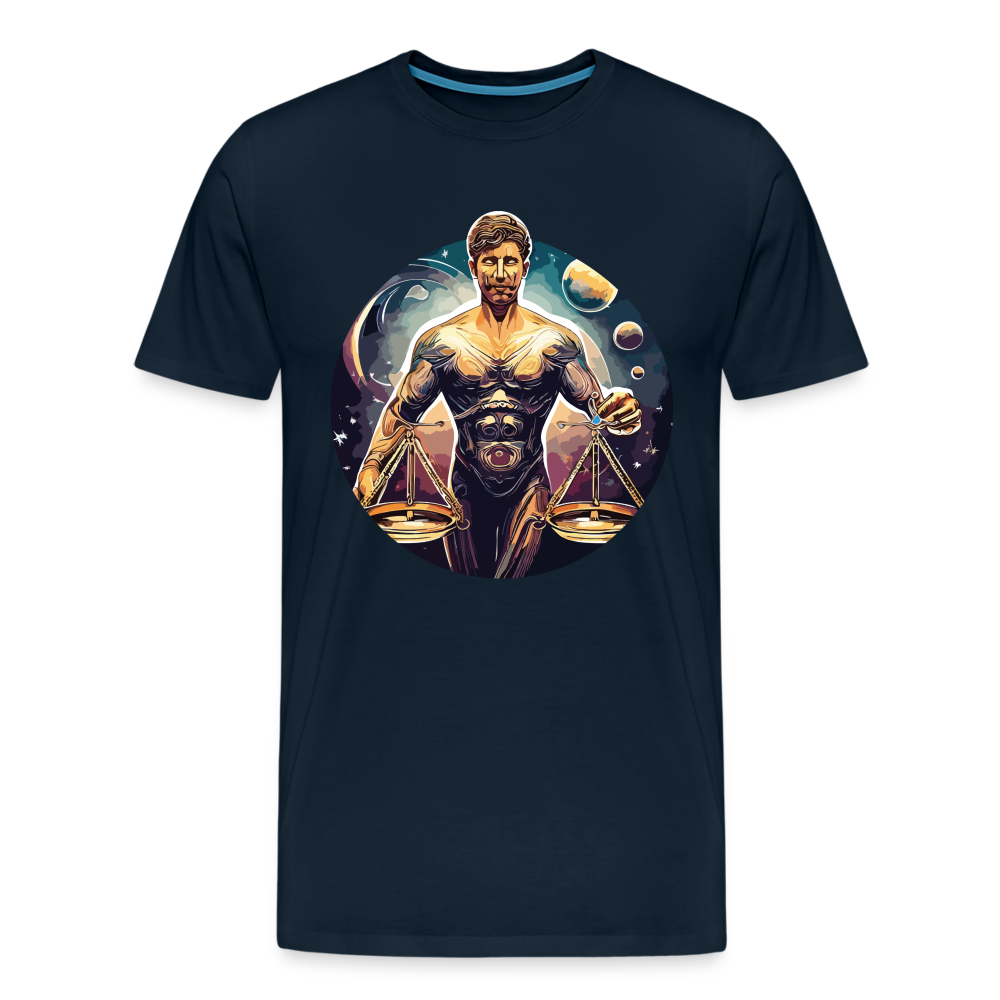 Men's Mythical Libra Premium T-Shirt - deep navy