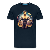 Thumbnail for Men's Mythical Libra Premium T-Shirt - deep navy