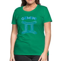 Thumbnail for Women's Power Words Gemini Premium T-Shirt - kelly green