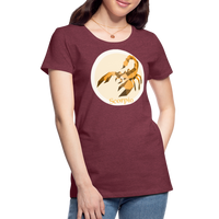 Thumbnail for Women’s Mosaic Scorpio Premium T-Shirt - heather burgundy