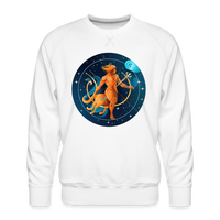 Thumbnail for Men’s Mythical Sagittarius Premium Sweatshirt - white