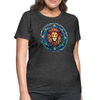 Thumbnail for Women's Mosaic Leo T-Shirt - heather black