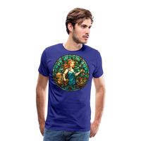 Thumbnail for Men's Mosaic Virgo Premium T-Shirt - royal blue