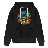 Thumbnail for Women’s Mosaic Libra Premium Hoodie - charcoal grey