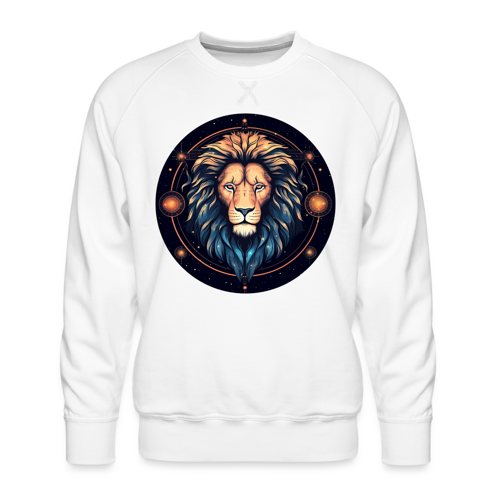 Men’s Magic Leo Premium Sweatshirt - white