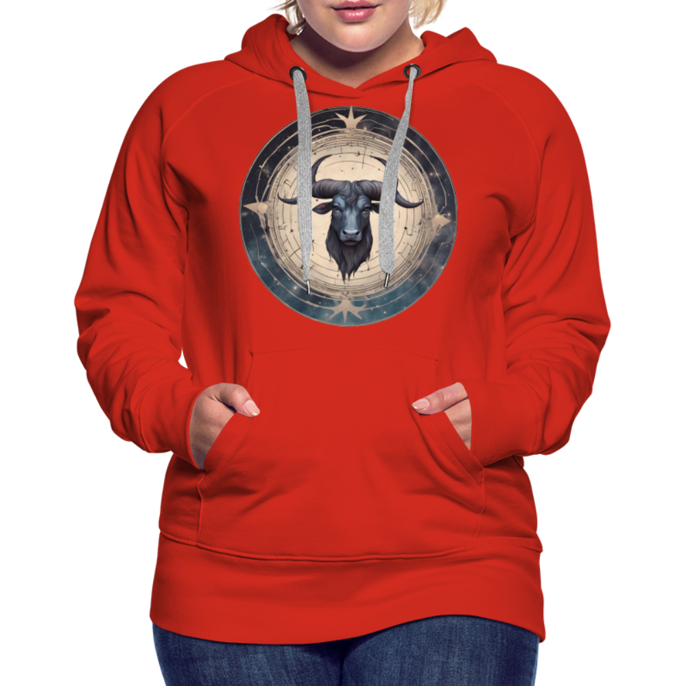 Women’s Mythical Taurus Premium Hoodie - red