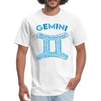 Thumbnail for Men's Power Words Gemini Classic T-Shirt - white