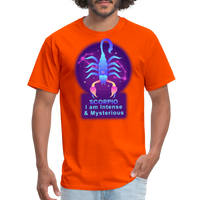 Thumbnail for Men's Neon Scorpio Classic T-Shirt - orange