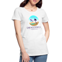 Thumbnail for Women's Dragonfly Oasis V.1 Premium T-Shirt - white