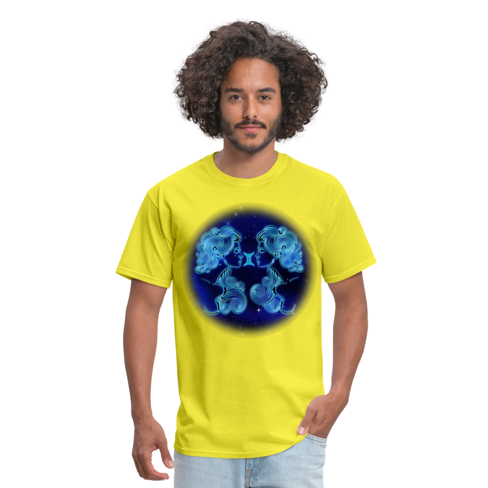 Men's Stellar Gemini Classic T-Shirt - yellow