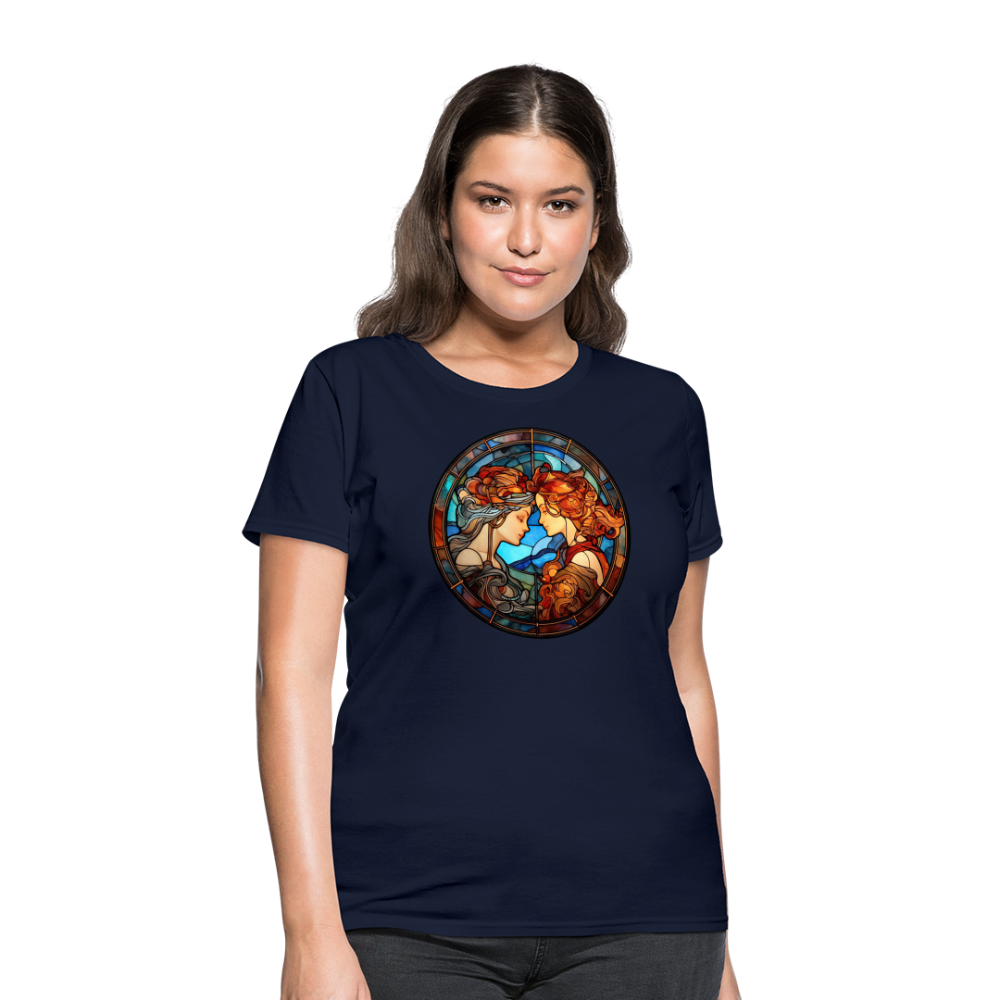 Women's Mosaic Gemini T-Shirt - navy